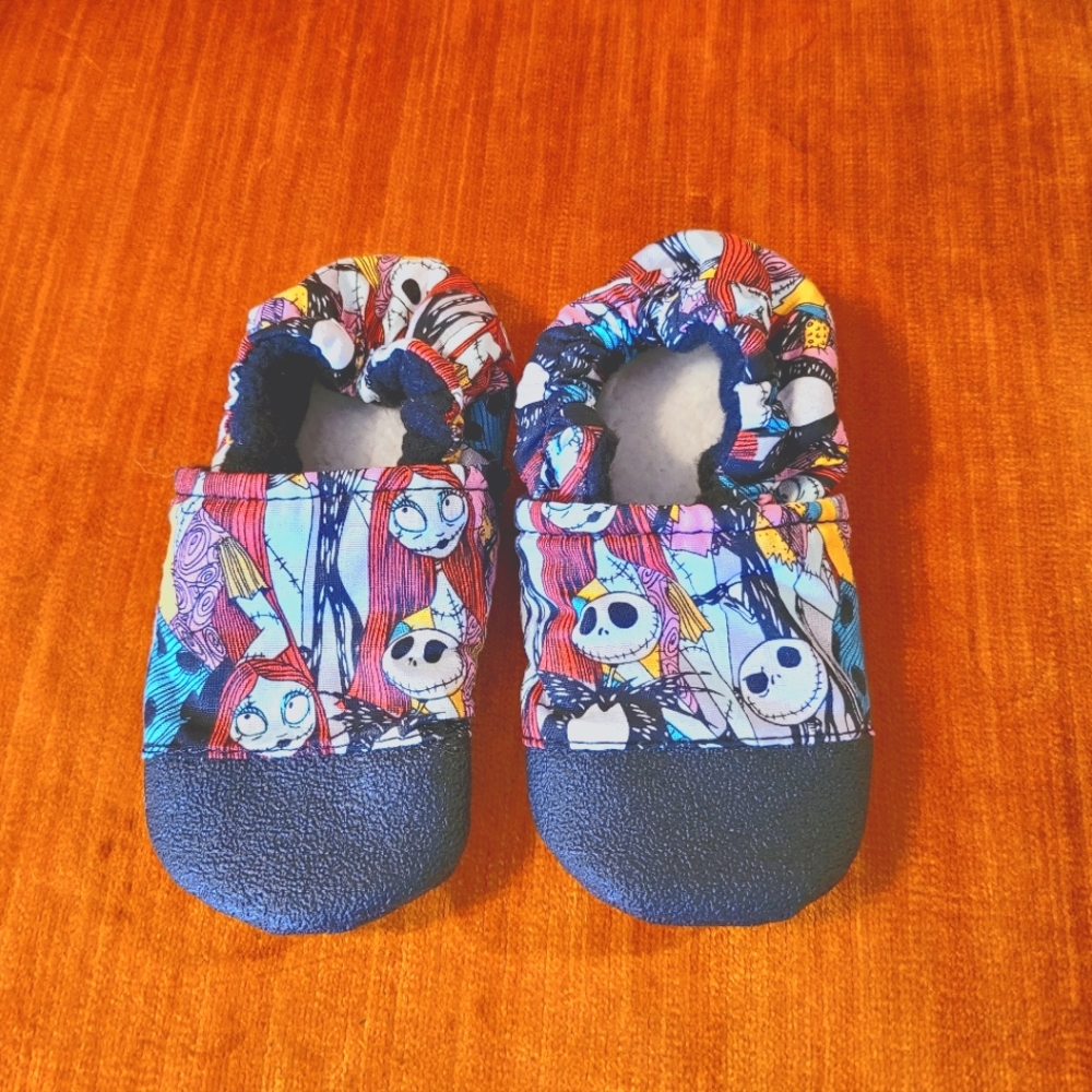 Melted Soles Handmade Nightmare Before Christmas Moccasins